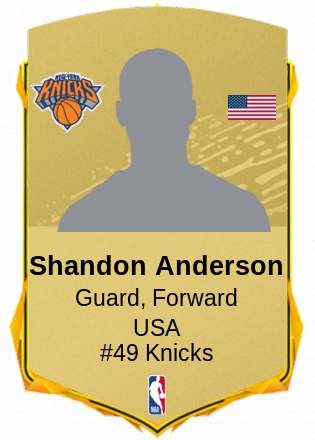 Shandon Anderson