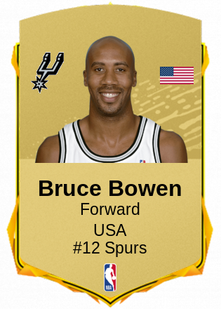 Bruce Bowen