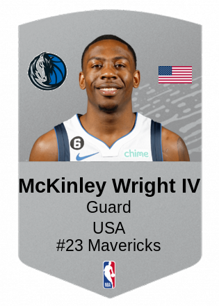McKinley Wright IV