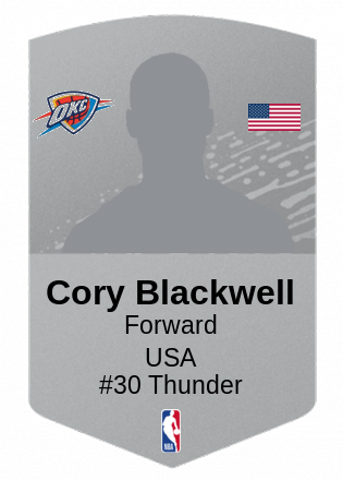 Cory Blackwell