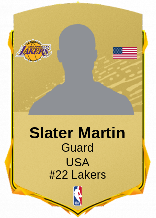 Slater Martin