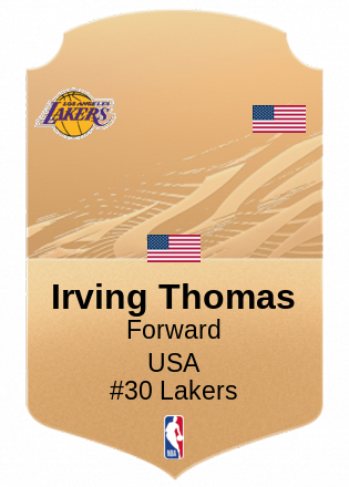 Irving Thomas