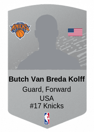 Butch Van Breda Kolff